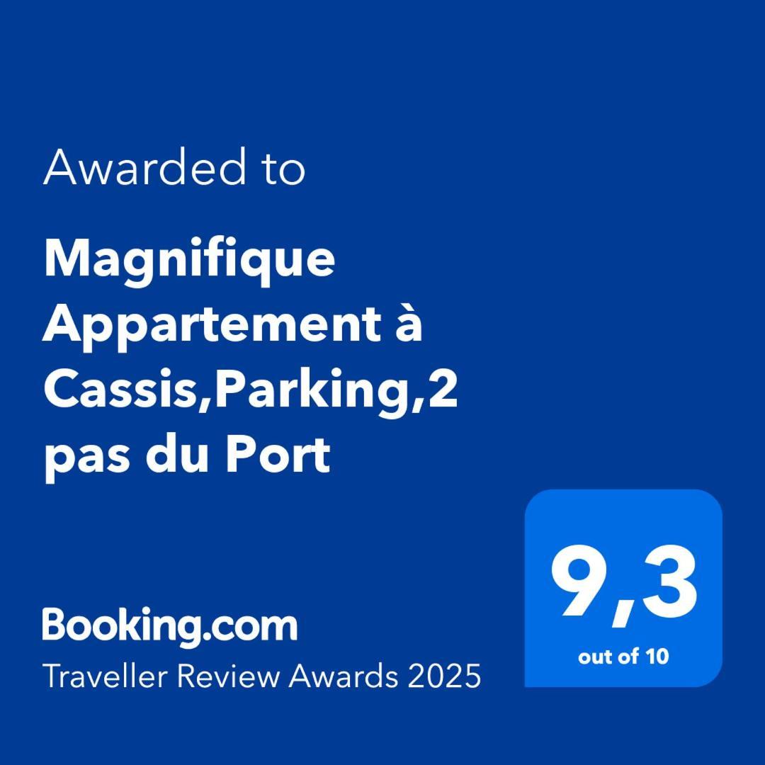 Magnifique Appartement A Cassis,Parking,2 Pas Du Port 外观 照片
